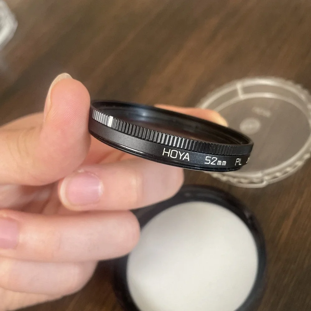 HOYA Filter PL 52mm Circular Polarising Camera Filter Lens - Made in Japan
